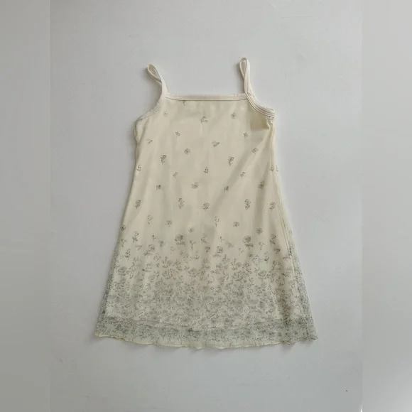 Girls Summer Soft Yellow Floral Dress-Spaghetti Straps-Size 3t?See Measurements - Picture 1 of 6